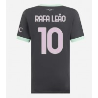 Zenski Nogometni Dres AC Milan Rafael Leao #10 Rezervni 2024-25 Kratak Rukav